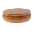 Wooden Round Base for Teapot Bonsai Pot Buddha Statue Antiques Tea Sets 12cm