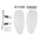 Motorcycle Handbar Hand Guard Wind Protector Air Deflector Shield Set