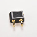 3.5mm  Stereo AUX Jack 2 Male to 1 Female F Splitter Headphone Audio Adap Bj