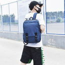 Men'S Leisure Time Backpack Travel Bag Capacity High School Students A Bag