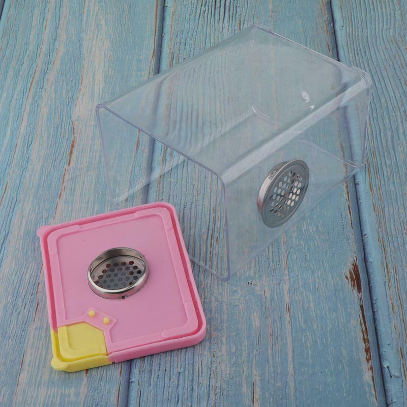 Set Of 2 Plastic Reptile Insect Spider Incubation Box Amphibians Breeding Boxes