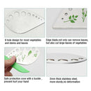 Multifunctional 9 Holes Herb Stripper Thyme Vegetable Cutter Leaf Remover