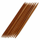 5 Sets of 11 Sizes 5'' (13cm) Double Pointed Carbonized Bamboo Knitting Kit