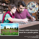 1000 Pieces DIY Paper Jigsaw Puzzle Sea of Flowers Assembling Picture Toys