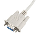 5X(RS232 DB9 9 Pin Male to Female Serial Port Cable Industrial Adapter 1.3 W3W4)