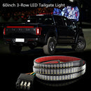 60" Inch 3-Row Pickup Strip Tail Light Tailgate Brake Reverse Signal Lamp BaOZ