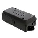 1Pcs Black 7-Way Trailer Wire Junction Box Camper Truck Weather Proof RV Li
