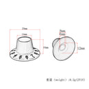 3pcs Plastic Guitar Amplifier Amp Knobs for Electric Guitar Bass Replacement