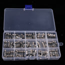 15value/Each 10pcs 5x20mm Quick Blow Glass Tube Fuse Assorted Kits Fast-blow