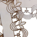 New Table Runner Embroidered Floral Table Cloth Pattern: