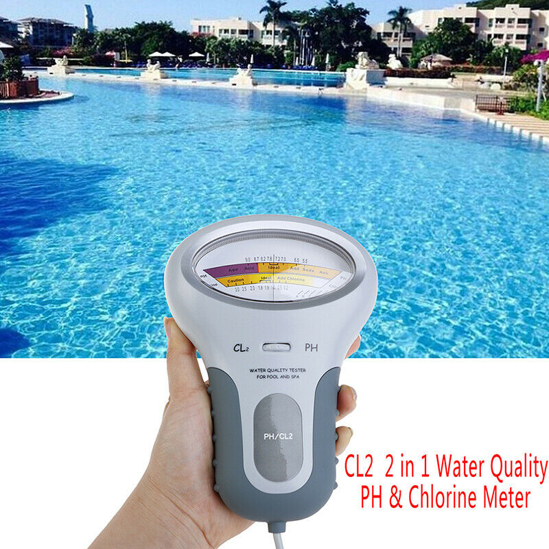 Digital Monitor Ph Water Tester Quality Analysis Chlorine Swimming Pool Test Bj