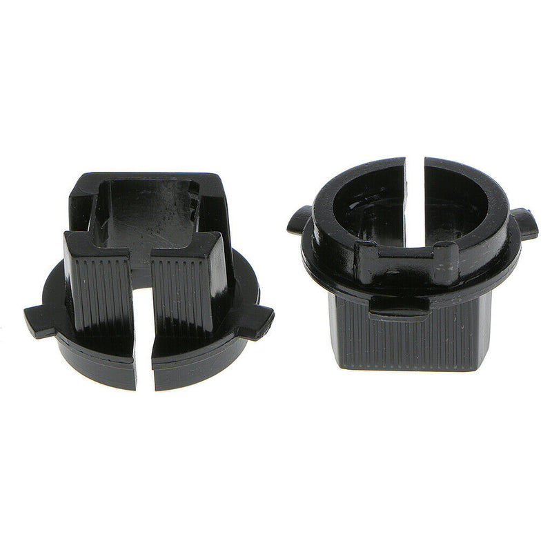 2Pcs Car H7 Xenon Lamp Bulb Base Adapter Holder Conversion Kit For Kia Black
