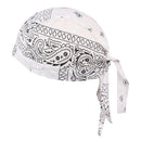 Men's Turban Soft Cotton Chemo Cancer Cap Muslim Beanie Head Scarf Hat White