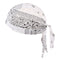 Men's Turban Soft Cotton Chemo Cancer Cap Muslim Beanie Head Scarf Hat White