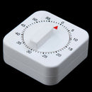 Hot 60Min Mechanical Timer Game Count Down Counter Alarm Kitchen Cookin NRG