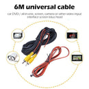 6m RCA Video Cable for Car Rear View Camera Parking Reverse Backup Camera A
