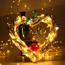 50 LED 5m Solar Copper Wire Lamp 8 Modes Decor String Light (Warm White) A