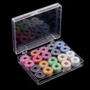 20Pcs Plastic Sewing Machine Bobbins Threads Spools For Clothing Designer
