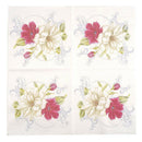 20pcs flower lily paper napkins serviette tissue party supply home decor LJ