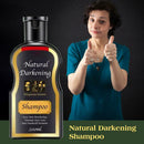 Refreshing Antidandruff Shampoo Shiny Thick Shampoo Black Hair Care Shampoo