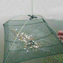 60cm Folded Fishing Net Small Fish Shrimp Minnow Crab Baits Cage V6S4 Cast B8H5