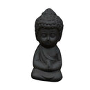 Black Pottery Handcraft Kongfu Tea Pet Decor Buddha Monk Home Decor Craft