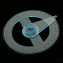 360 Degree Protractor Full Circle 100mm Diameter Protractor Swing Arm School