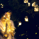 30 LED Fairy String Light Solar Mason Jar Bottle Lamp for Home Lawn Decor