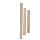 6 Pieces Wood Round Unfinished Wooden Dowel Rods for DIY Crafts Modeling Art