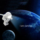 Cool Astronaut Spaceman Style Adjustable USB LED Night Light Desk Lamp for PC