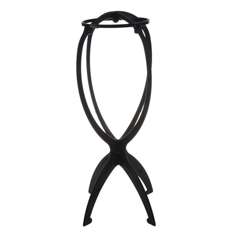 Plastic Wig Display Stable Durable Wig Hair Hat Stand Hair Holder Display - A3U3