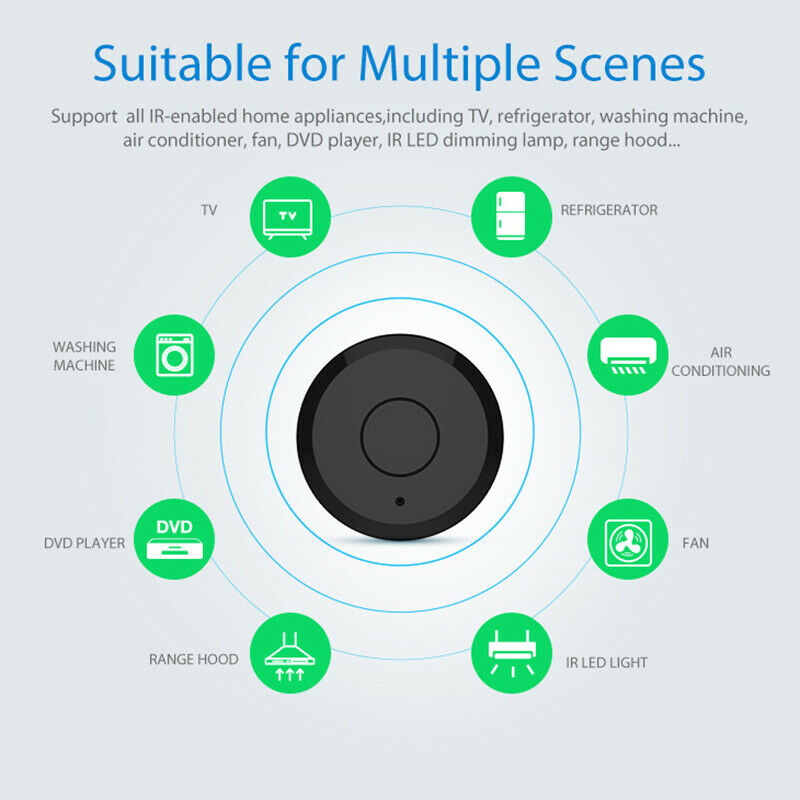 Wifi Smart Ir Remote Controller Compatible with Alexa for Ios Android Smart M7T2