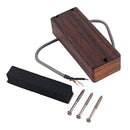 Sealed Pickup Rosewood Cover with Screws for Bass Guitar Replacement Parts