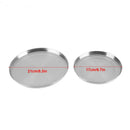 4Pcs/Set Stainless Steel Kitchen Stove Top Covers Burner Round Cooker Prote J7A7