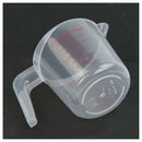 500ml Home Lab Measuring Jug Pitcher Plastic Handle Pour Spout Container