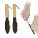 1X Sandpaper Foot File Callus Dead Skin Remover Pedicure Wooden Pedicure OZ
