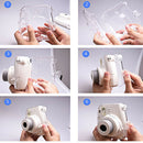 Transparent Hard Protective Case For Polax Instax Mini 8/9 Camera