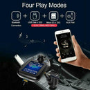 Bluetooth Car FM Transmitter MP3 Player Hands free Adapter Charger Radio C1J2