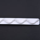 4pc Ribbon Wave Frill Frilling Lace Embosser Cake Fondant Decorating Icing