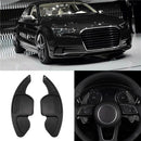 Shift Paddle Shifter Extension fit for Audi A3 A4L A5 A6 A7 A8 S5 Q5 Black
