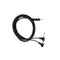 6.35mm Male Stereo to 2x 6.35mm Male Right Angle Y Splitter Audio Cable