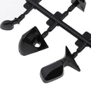 1/10 Scale Wing Mirrors Modification Parts for On Road RC Racing Cars Accs