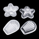 8 Pcs Metal Bath Bombs Molds with Shrink Bags Capper Bath Toys for DIY Craft