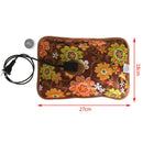 1PC Rechargeable Electric Hot Water Bottle Hand Warmer Heater Bag for Winte OZ