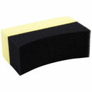 Car Tyre Brush Sponge Tire Dressing Applicator Crescent-shaped Foam Cleanin