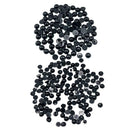 250x Cabochons Flat Back Half Pearls 8/10mm DIY Embellishment Hair Bow Craft