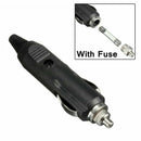 DC 12V Car Charger Power Adapter Lighter Male Socket Plug Cable Red LED