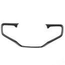 3Pcs Carbon Fiber Style Car Steering Wheel Frame Cover Trim Stickers Fit fo Y3N7