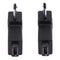 2pcs 90 Degree Micro USB Female to Micro USB Male Adapter Connector