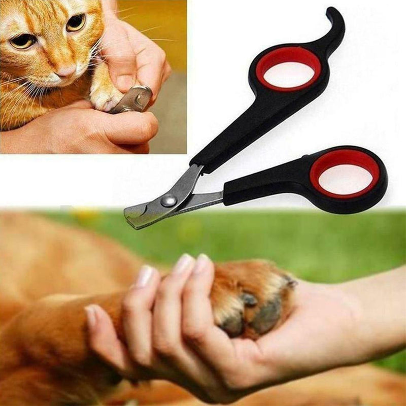 Portable Dog Pet Cat Grooming Toe Nail Clippers Paw Claw Trimmer Tools Supplies
